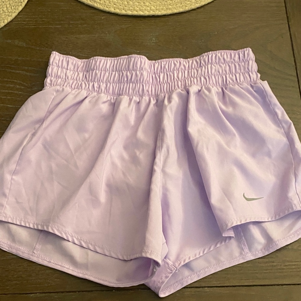 Nike Women's Light Purple Athletic Shorts